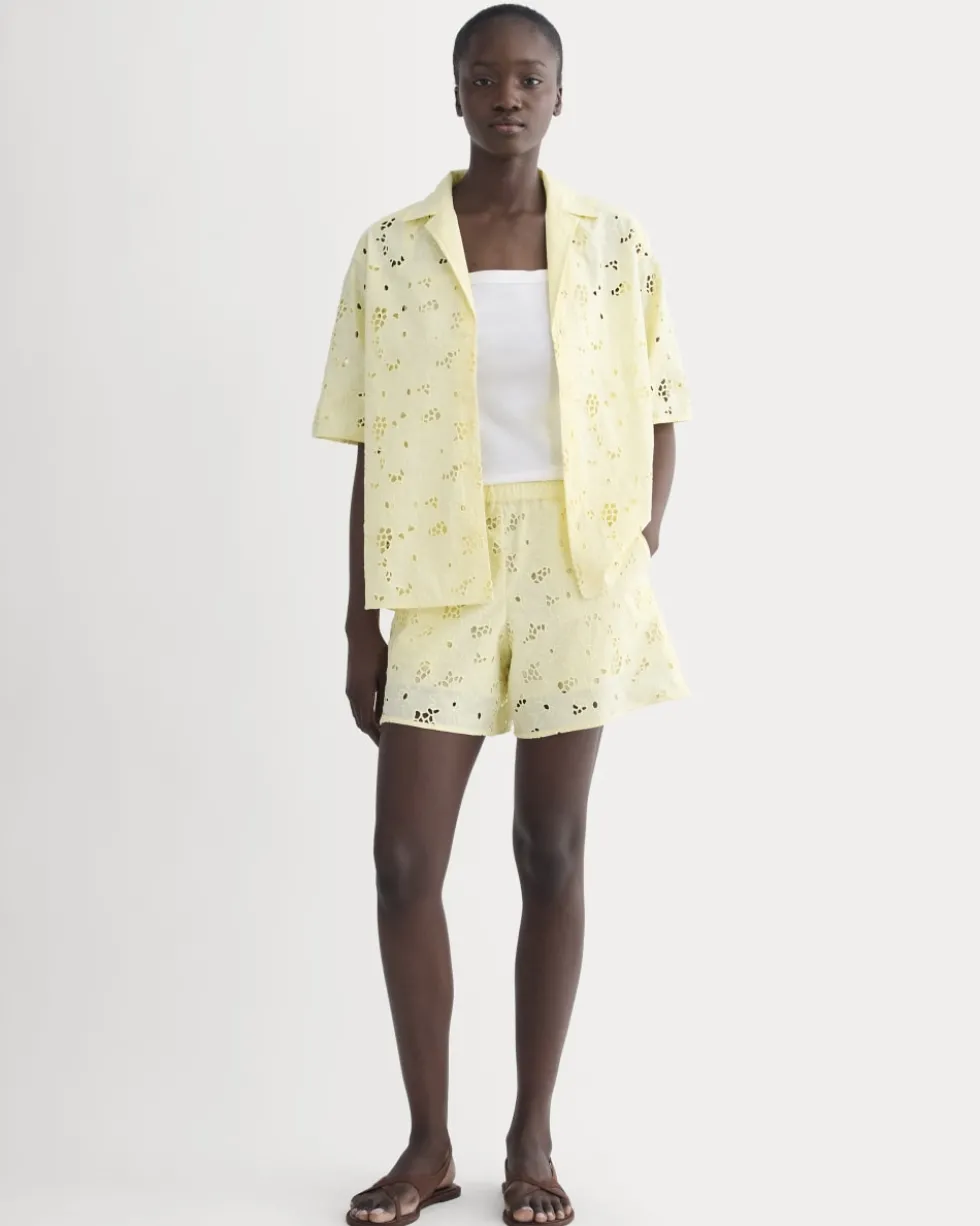 The Eyelet Pull-On Short