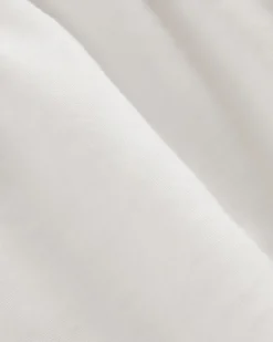The Flutter-Sleeve Top in Stretch Linen