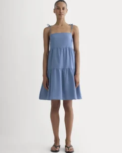 The Gauze Mini Tiered Dress