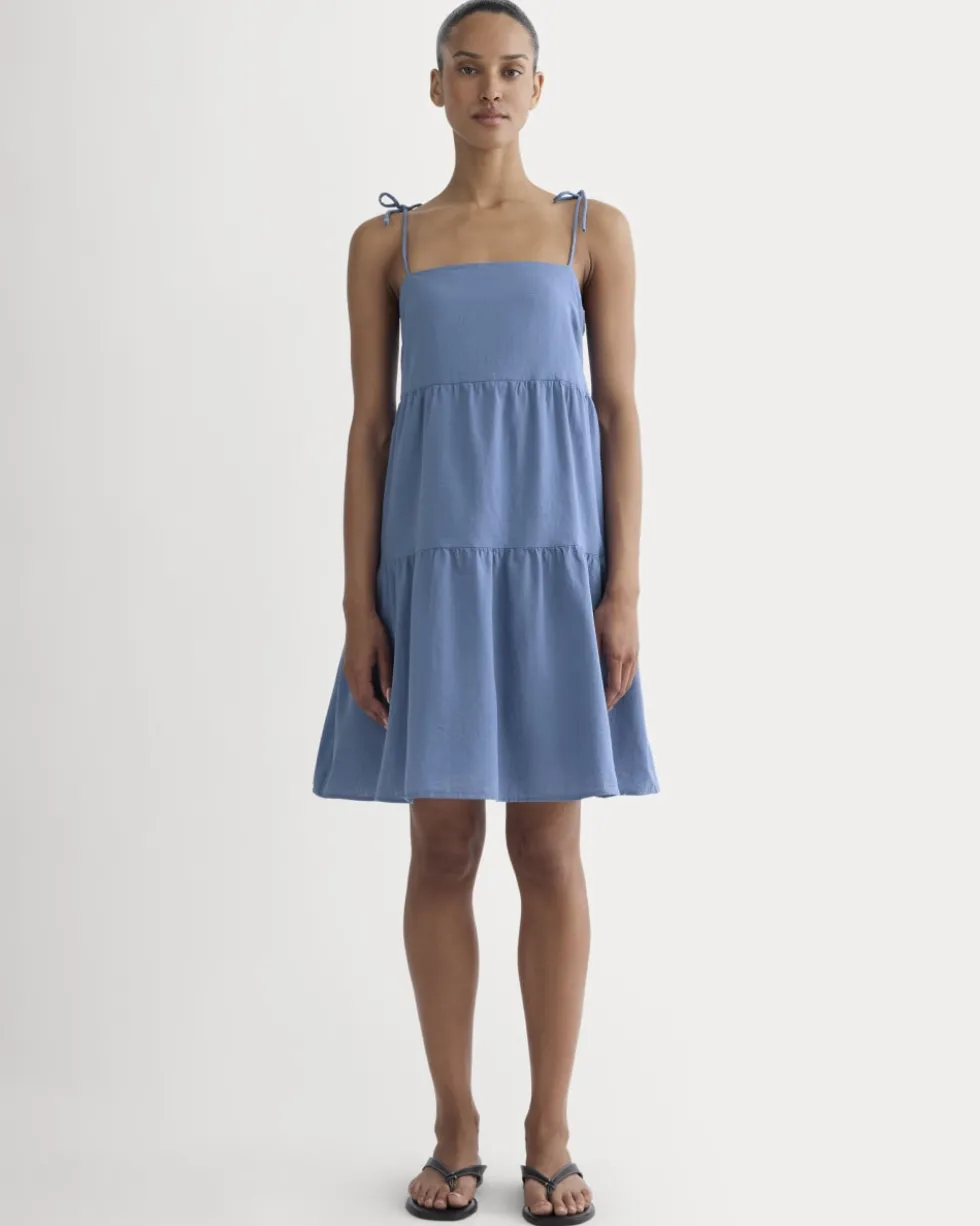 The Gauze Mini Tiered Dress