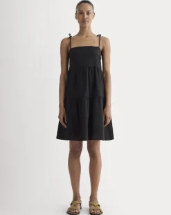 The Gauze Mini Tiered Dress