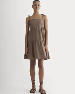 The Gauze Mini Tiered Dress