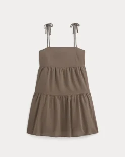 The Gauze Mini Tiered Dress
