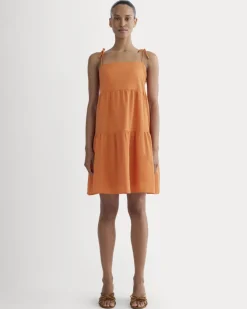 The Gauze Mini Tiered Dress