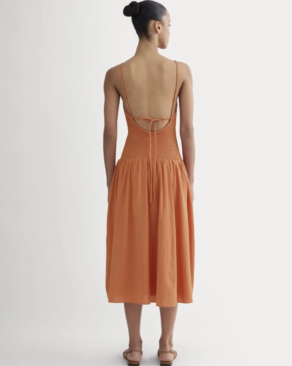 The Gauze Open-Back Dress