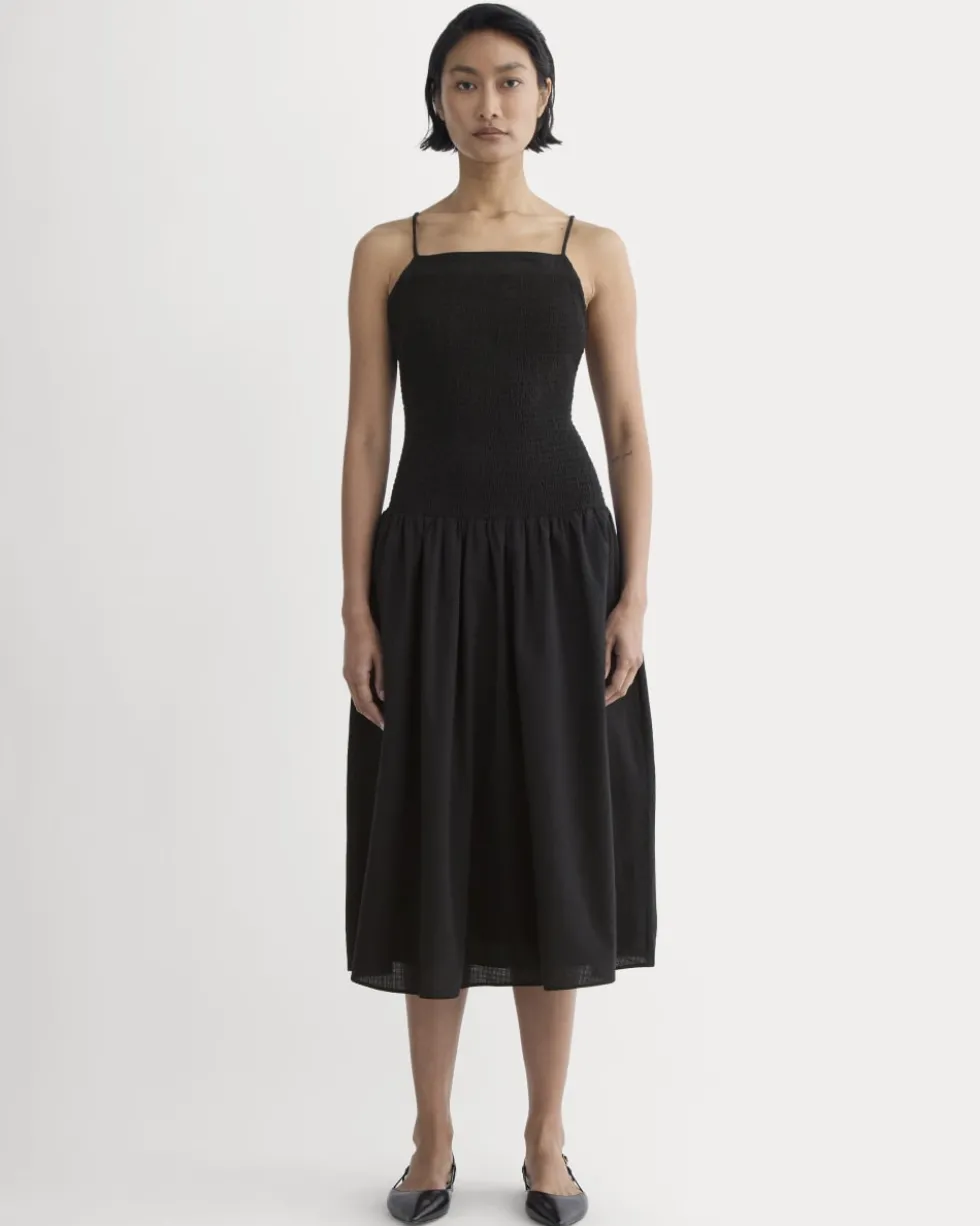 The Gauze Open-Back Dress