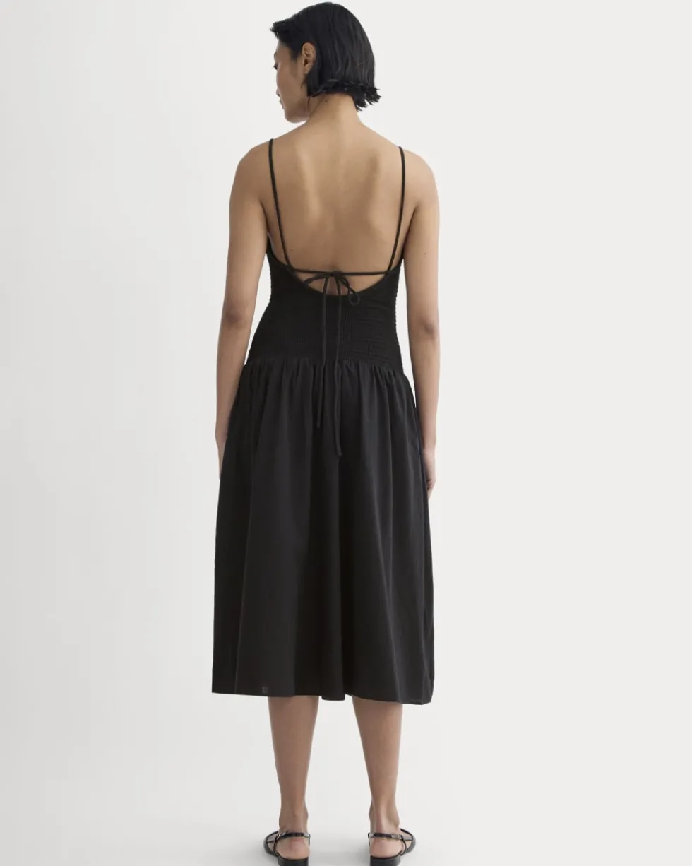 The Gauze Open-Back Dress