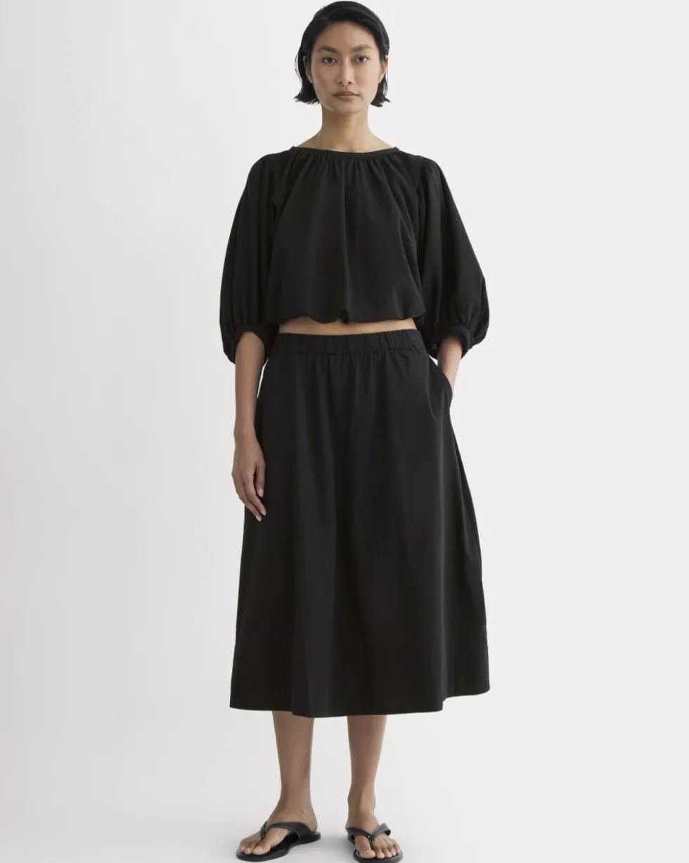 The Gauze Tiered Skirt