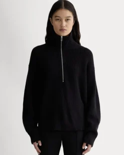 The Half-Zip in Everyday Cotton