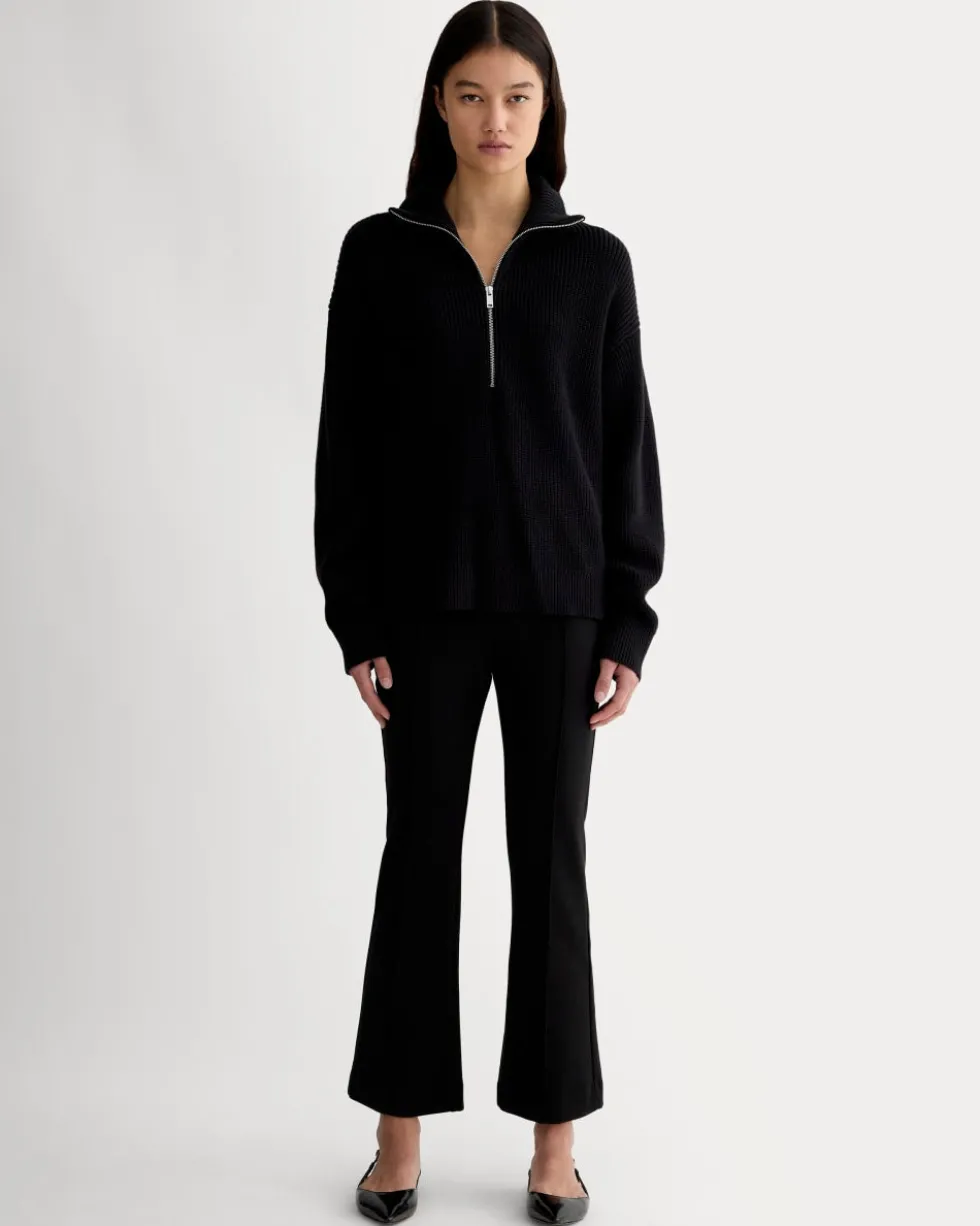 The Half-Zip in Everyday Cotton