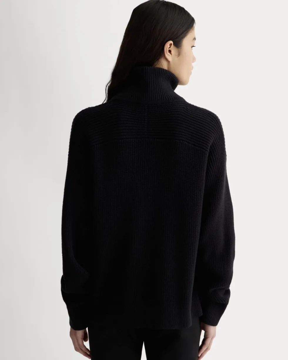 The Half-Zip in Everyday Cotton