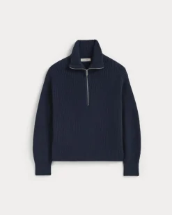 The Half-Zip in Everyday Cotton