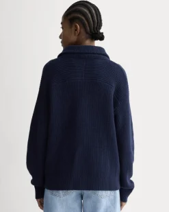 The Half-Zip in Everyday Cotton