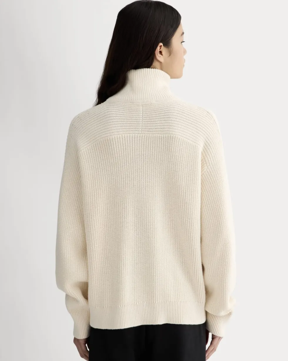 The Half-Zip in Everyday Cotton