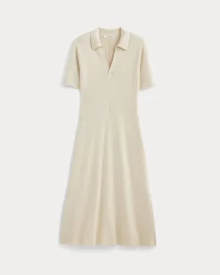 The Knit Polo Dress