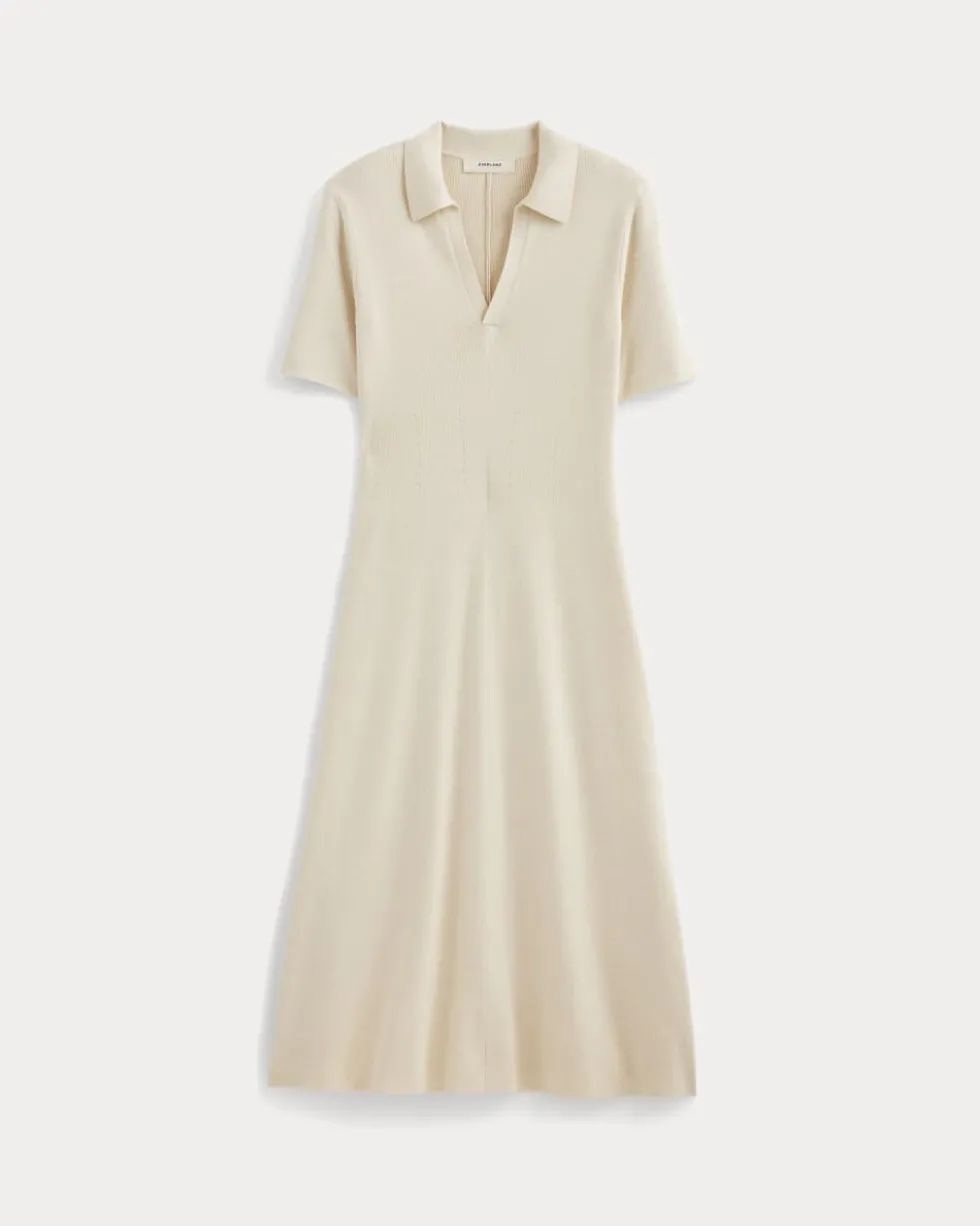 The Knit Polo Dress