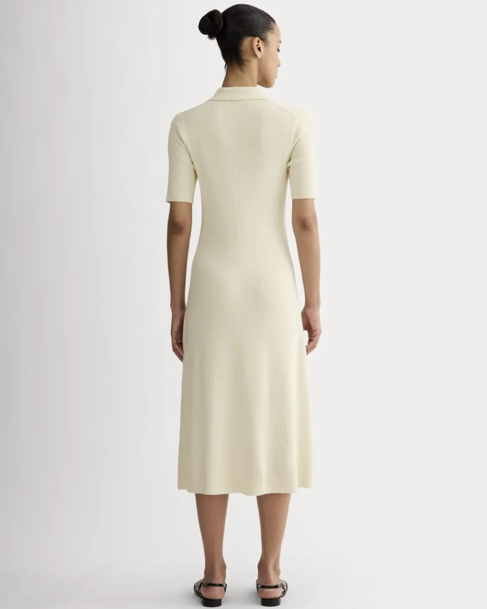 The Knit Polo Dress