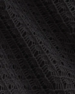 The Lace Knit Mini Dress