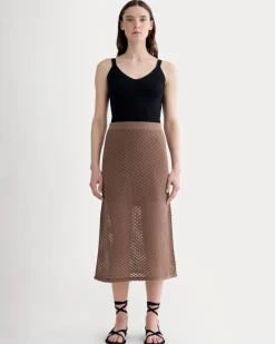 The Lace Knit Skirt