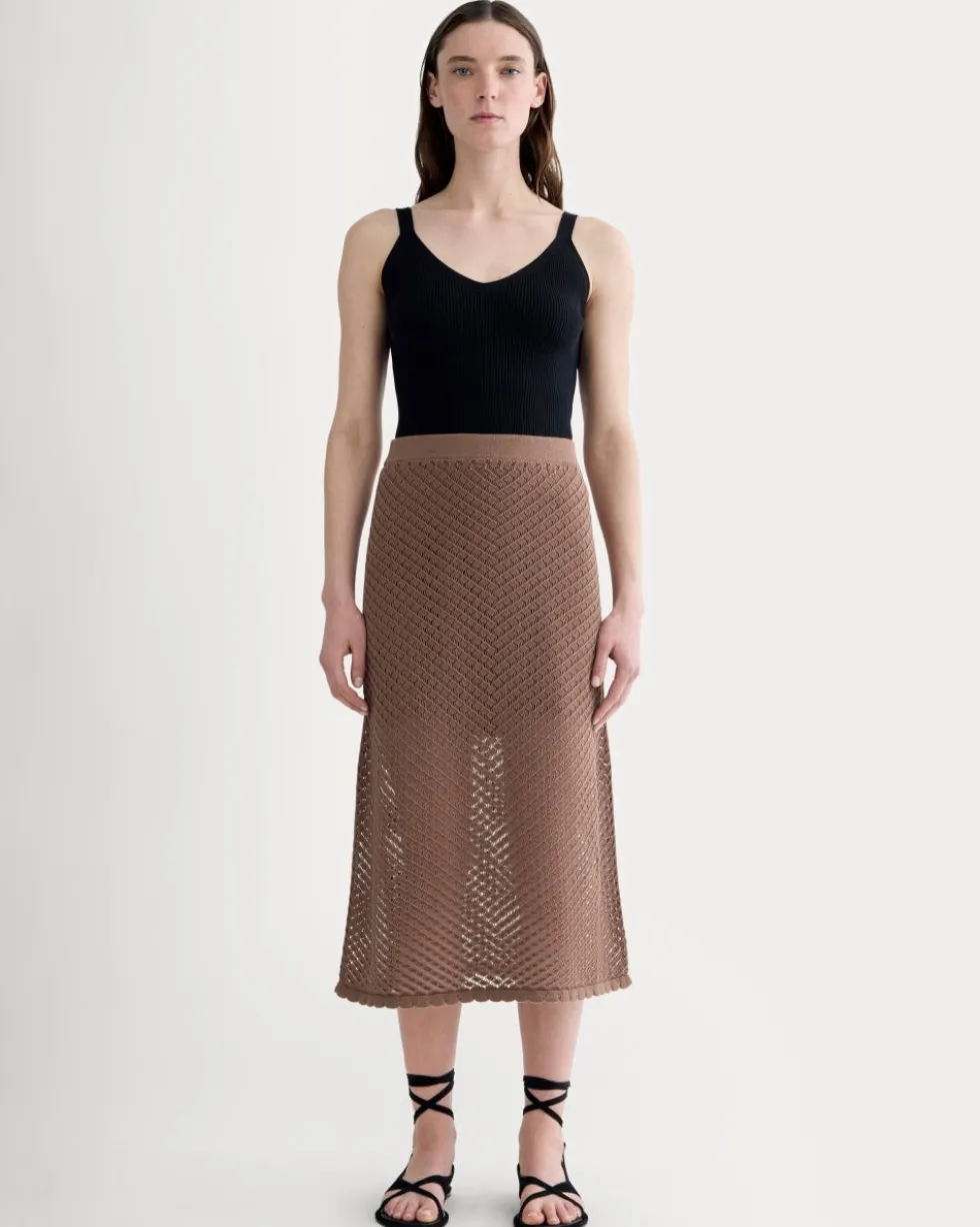 The Lace Knit Skirt