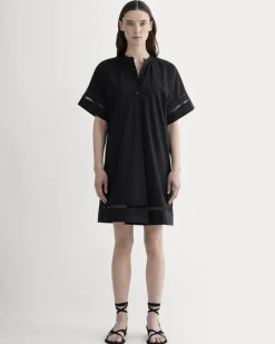 The Lace Trim Popover Dress
