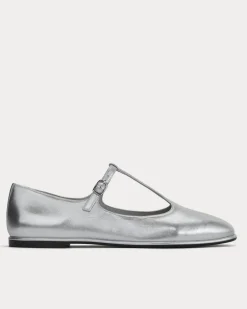 The Leather T-Strap Flat
