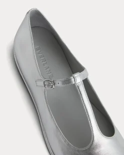 The Leather T-Strap Flat