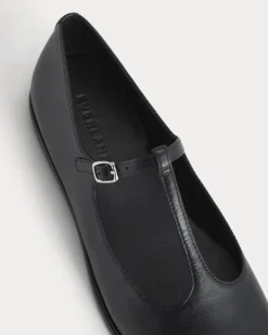 The Leather T-Strap Flat