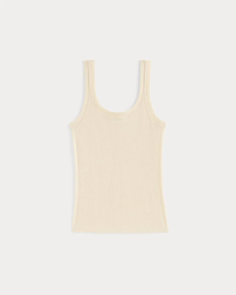 The Light Ribbed Cami in Ultrasoft Merino