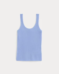 The Light Ribbed Cami in Ultrasoft Merino