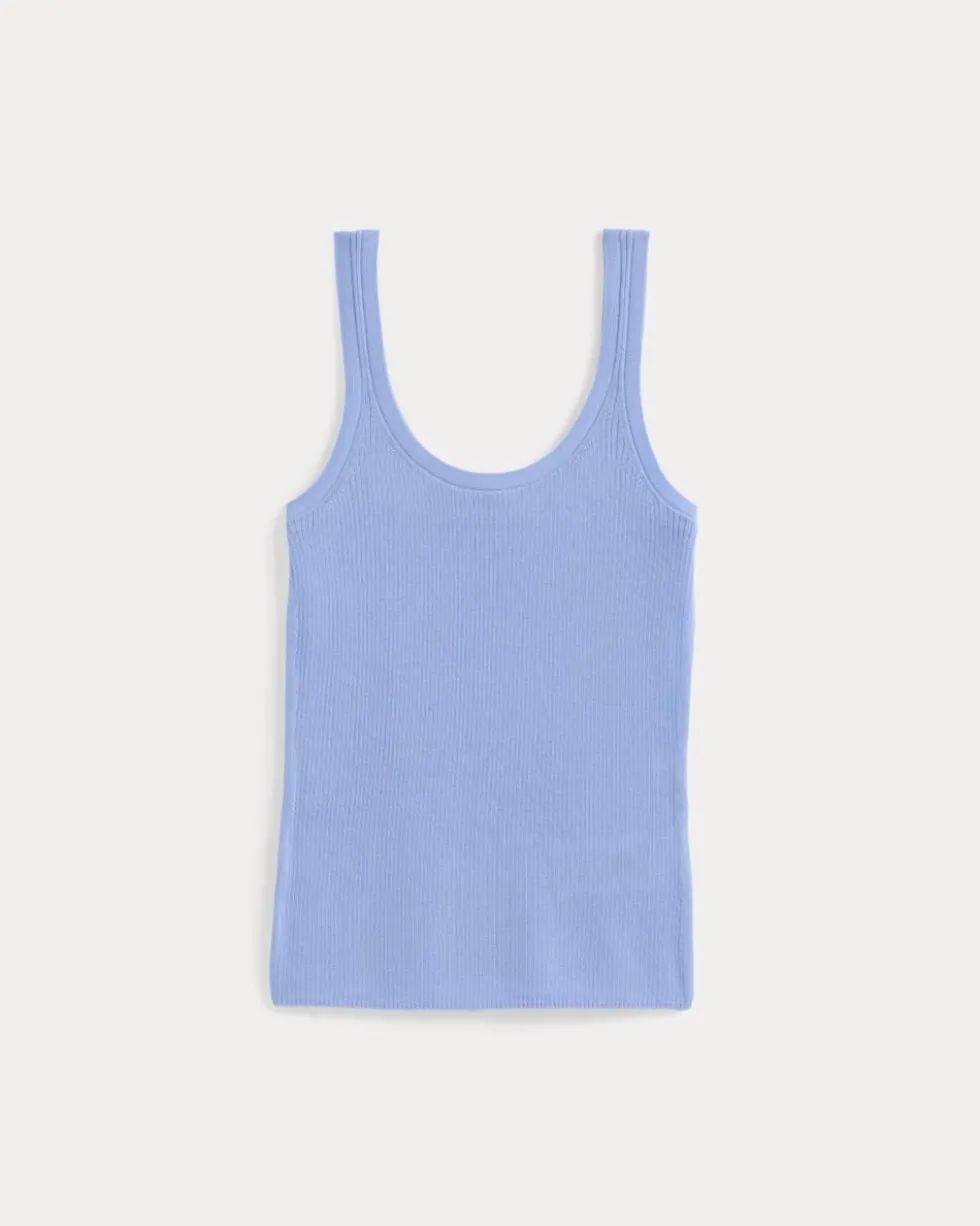 The Light Ribbed Cami in Ultrasoft Merino