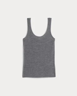 The Light Ribbed Cami in Ultrasoft Merino