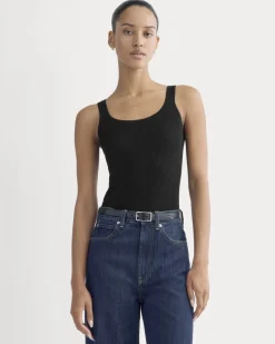 The Light Ribbed Cami in Ultrasoft Merino