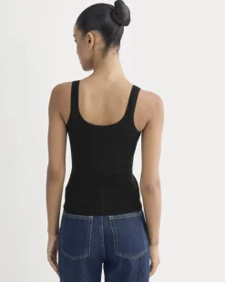 The Light Ribbed Cami in Ultrasoft Merino