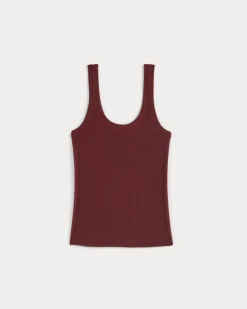 The Light Ribbed Cami in Ultrasoft Merino