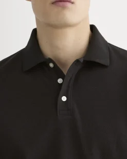 The Long-Sleeve Pique Polo