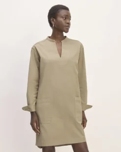 The Long-Sleeve Utility Mini Dress