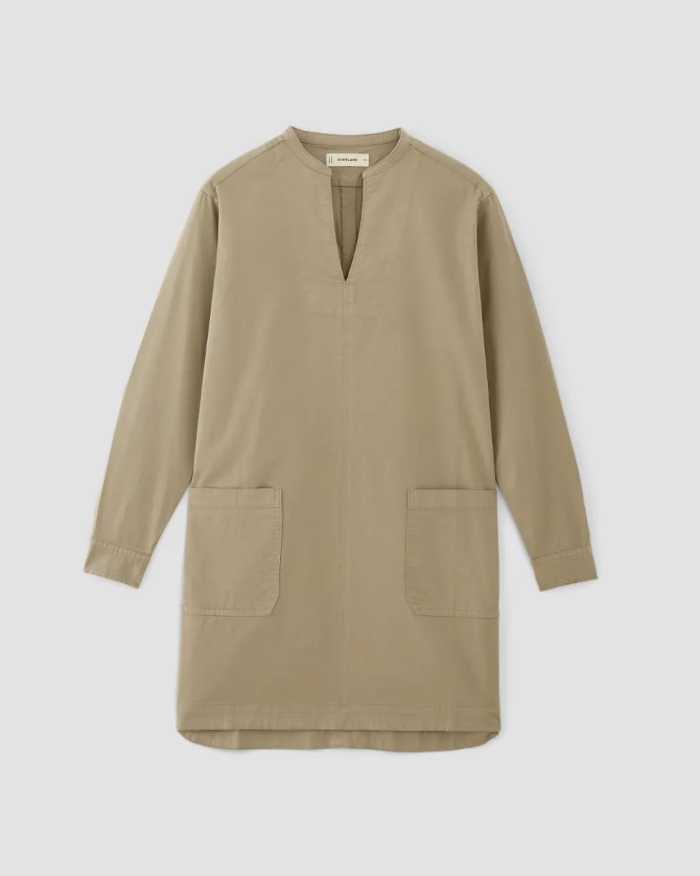 The Long-Sleeve Utility Mini Dress