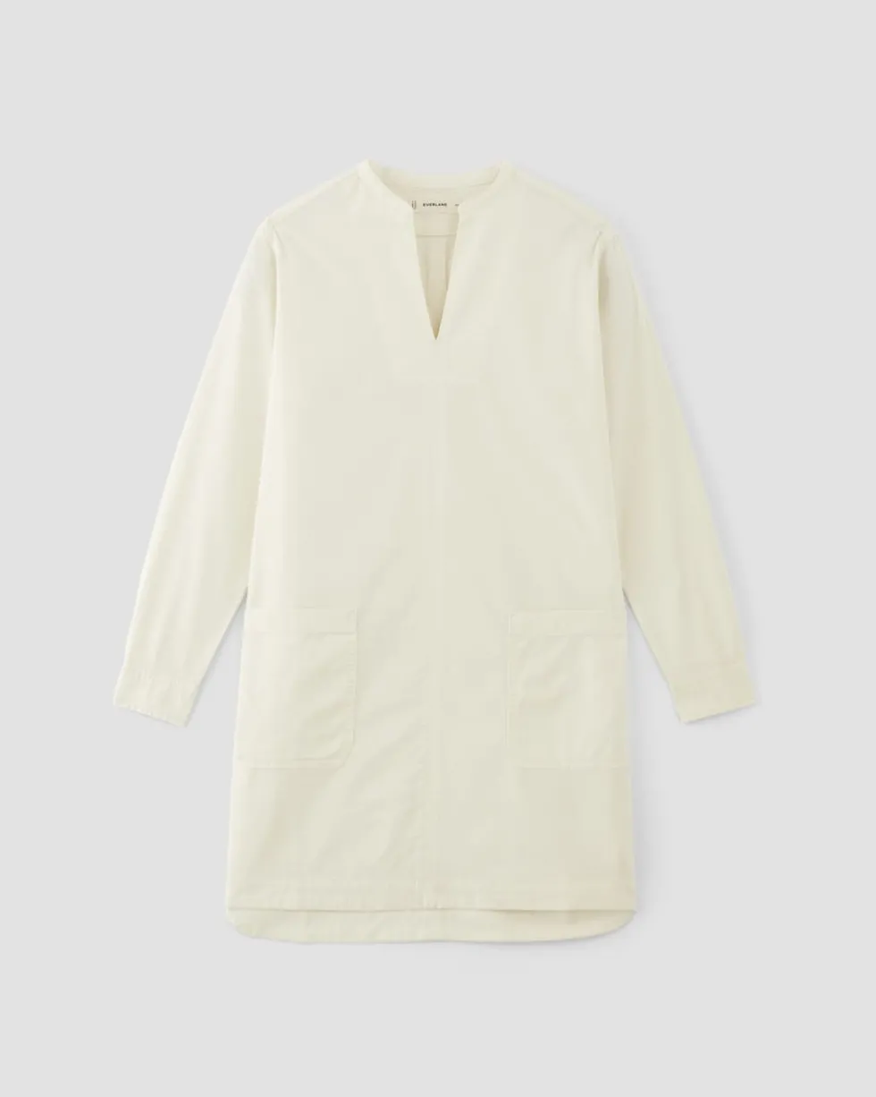 The Long-Sleeve Utility Mini Dress