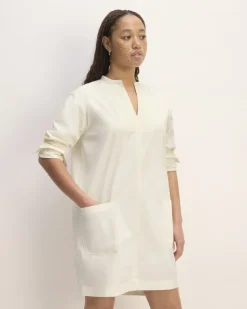 The Long-Sleeve Utility Mini Dress
