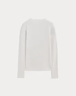 The Luxe Rib Funnel-Neck Tee