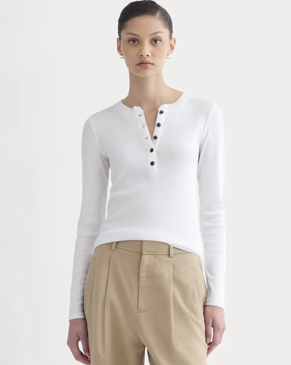 The Luxe Rib Henley