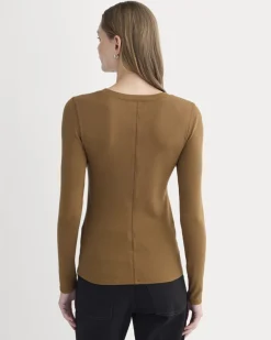 The Luxe Rib Henley