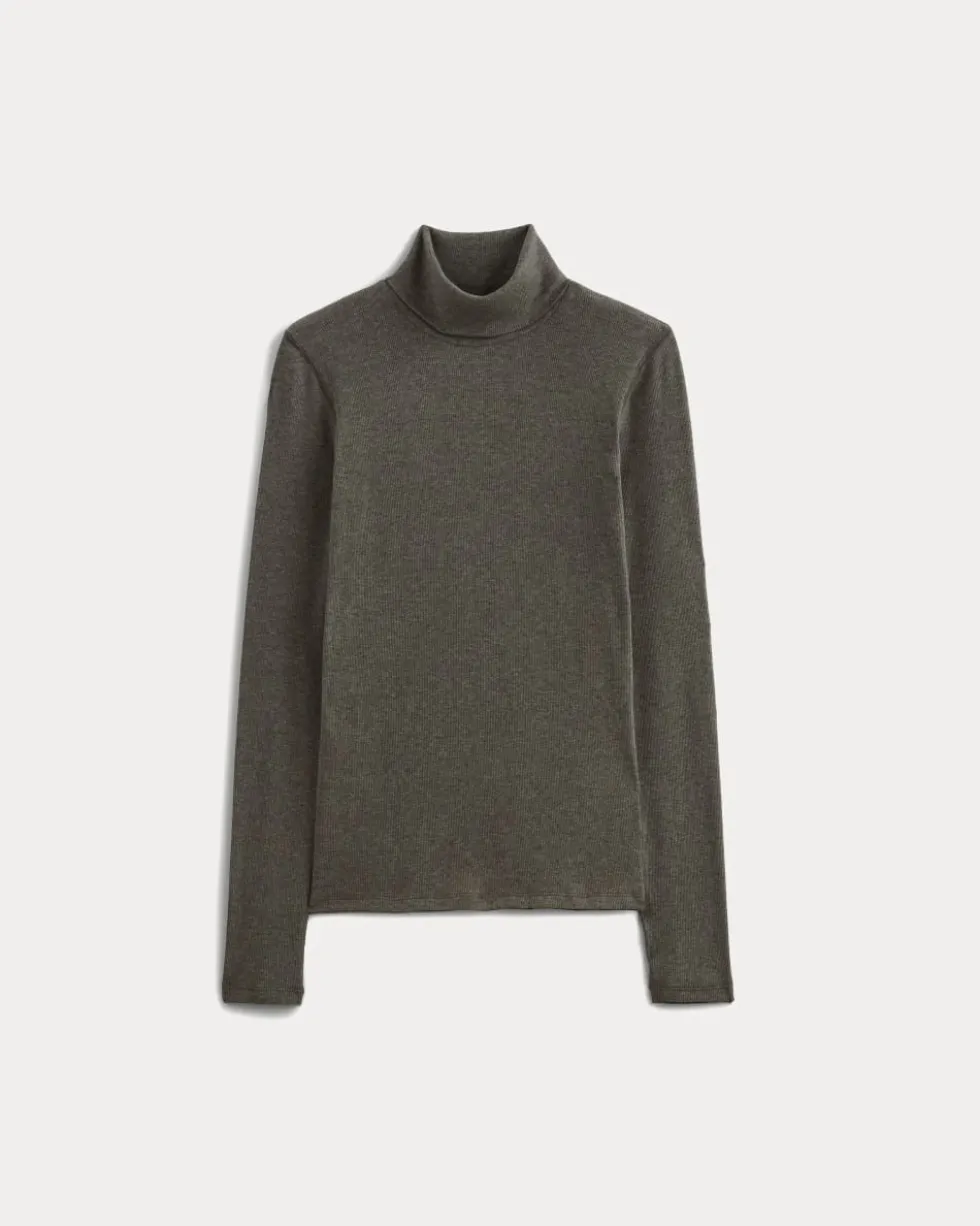 The Luxe Rib Turtleneck