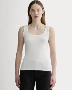 The Luxe Rib Square-Neck Tank