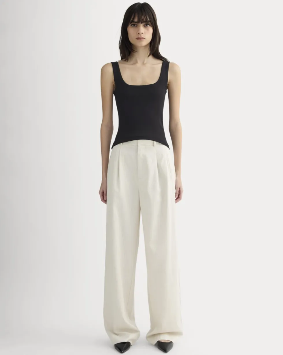 The Luxe Rib Square-Neck Tank