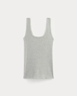The Luxe Rib Square-Neck Tank