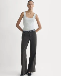 The Luxe Rib Square-Neck Tank