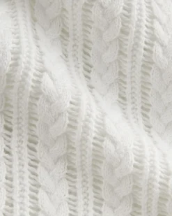 The Mesh Cable Vest in Everyday Cotton