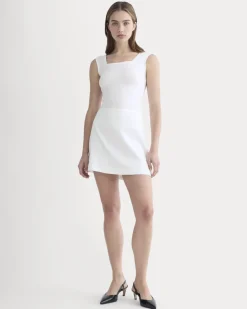 The Mini Skirt in Stretch Linen